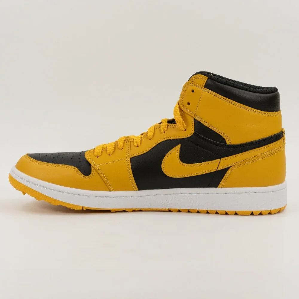 Air Jordan 1 High Golf 'Pollen' DQ0660-700 Golf Cleats size 14
